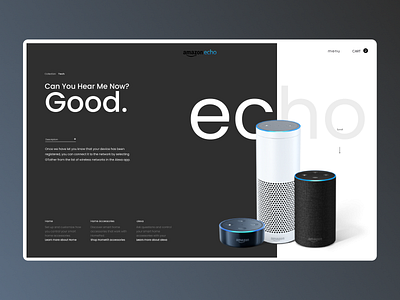 ECO Sound design desin desktop onile typography ui ux web webdesign website