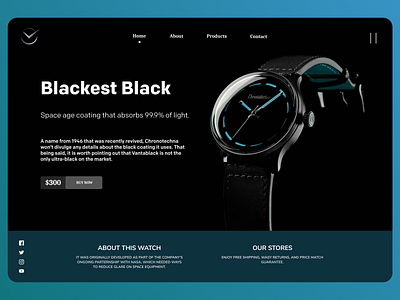 Online Watches Web Design