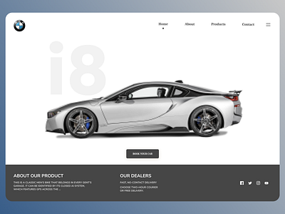 Cars Landing Page design designs shop shopify ui uidesign uiux uiuxdesign ux web