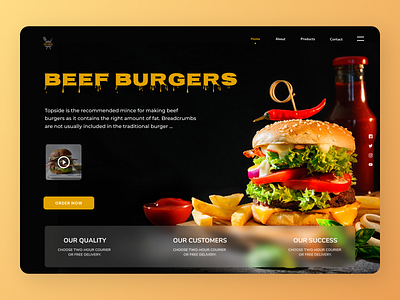 Fast Food UI