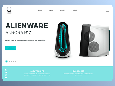 Online Computer Accessories branding design designer designs new shopify typography ui uidesign ux uxdesign web website