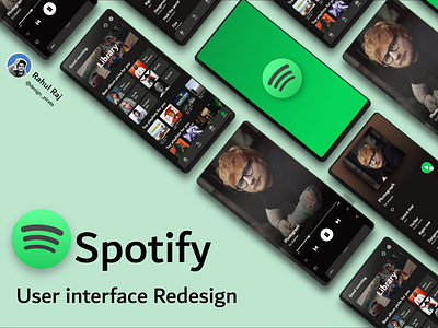 Spotify - UI/UX Design Case Study