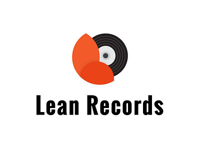 Lean Records logo branding dailylogo dailylogochallenge illustration logo logodaily logos logotype recordlabel records vector