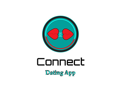 Dating App Logo app branding dailylogo dailylogochallenge date design logo logodaily logomark logotype vector