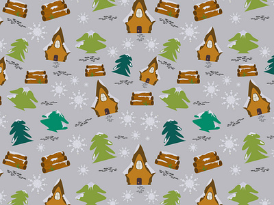 Winter Woods Pattern