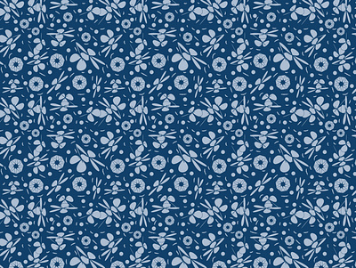Blue seamless fabric pattern blue digital paper digitalart farbric pattern seamless surface pattern textile wallpaper