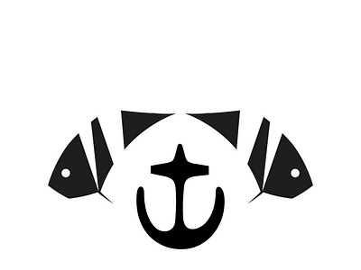 Fish Shape Logo Element