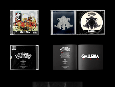 ALBUM COVER "Il test di Rorschach" - Galleria 291 album alternative cover design music rap rock songs