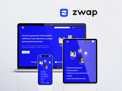 Website Redesign ZWAP frontend nocode startup ui ux webdevelopment webflow website