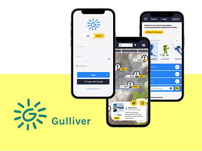 Product Redesign & Prototype Gulliver.it - CONCEPT concept design figma productdesign redesign travel ui ux webapp website