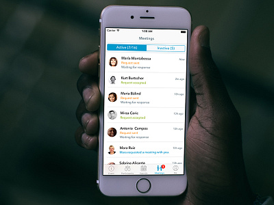 Meetings Inbox - Event Networking App