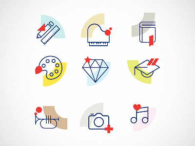 Icons Set color design icon iconsets