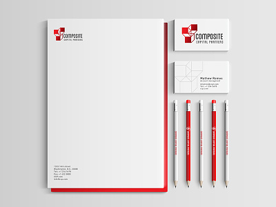 Composite Capital Partner, Concept #2 branding campaign icon logo design mark