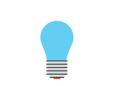 Design Ideas aftereffect animation bubble icon illustration lamp