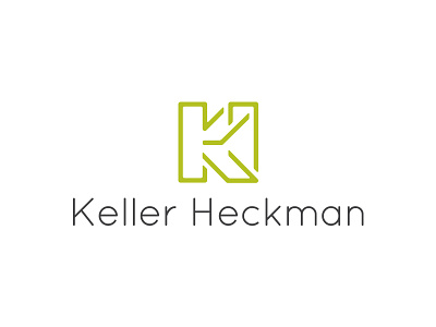 Keller and Hekman Law firm acronym branding graphic design logo design logotype