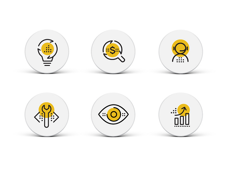 Power BI Icon design by Sara Shahabi for Microsoft Design on Dribbble