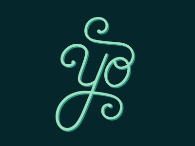 Yo, Sup? lettering typography yo