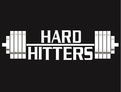 Hard Hitters branding design icon illustration logo minimal typography