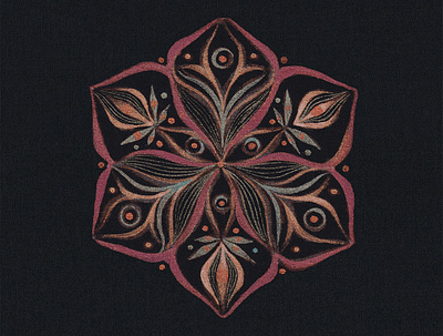 "It came from shadow". Dark bohemian mandala acid art dark bohemian dark concept dark psy dot hemp mandala psychedelic shamanic trippy trippy pattern