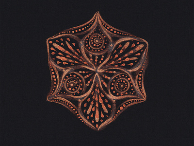 Space Dust acid art dark boho darkart darkartist darkly mandala pattern artist psychedelic sacred geometry trippyart trippydesign