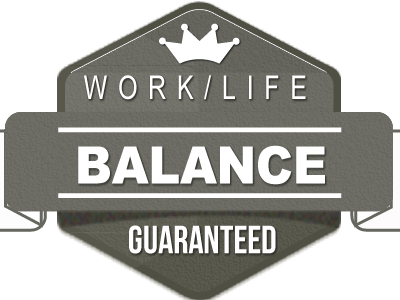 Work Life Balance Badge