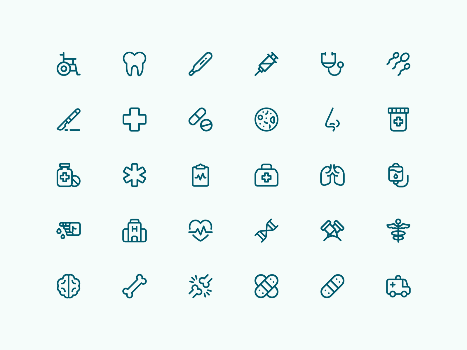 Medical & Health | Bazik Icons by Vladyslav Sobipan on Dribbble