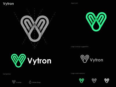 Vytron Logo Design 3d abstractlogo animation app brand branding brandingidentity crypto design gradient graphic design icon illustration logo mark motion graphics ui vector