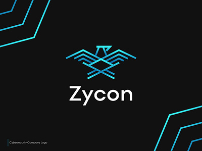 Zycon Logo Concept abstractlogo app bird branding brandingidentity clever cyber cybersecurity design eagle eye illustration letter logo mark pictogram security symbol ui vector