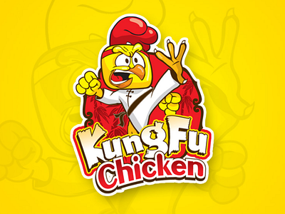 KungFu Chicken Mascot