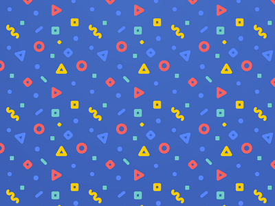 Lingo Pattern asset confetti design language illustration pattern visual design visual language