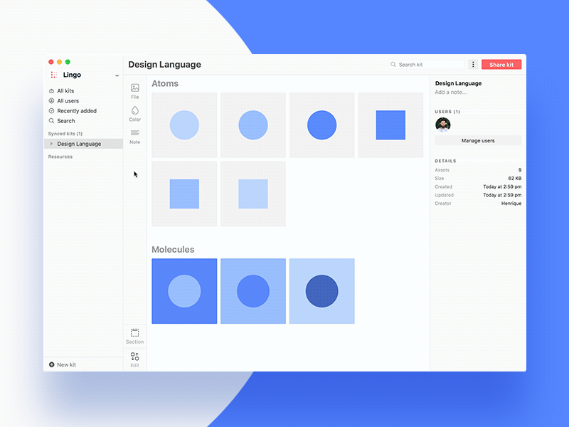 Drag ‘N Drop Design Language