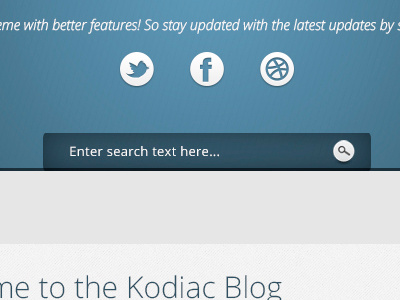 Kodiac Wordpress Creative Theme Blog view