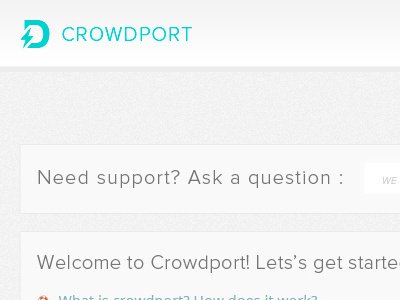 Crowdport Website Preview