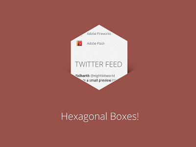 Hexagonal Boxes! box hexagon