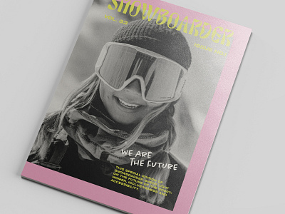 Re-Imagining Snowboarder Mag branding design editorial graphic graphic design indesign layoutdesign magazine print print design typography