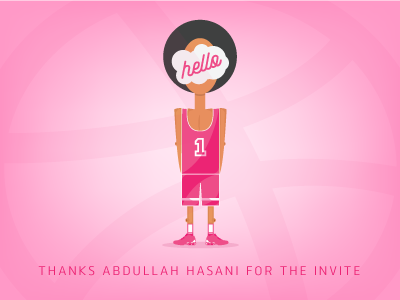 My First Shot character debut dribbble first illustration shot