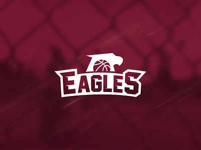 Eagles Basketball Team animal ball basketball eagle eagles logo sport sports team