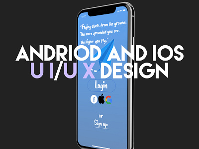UI/UX Design of Landing Page