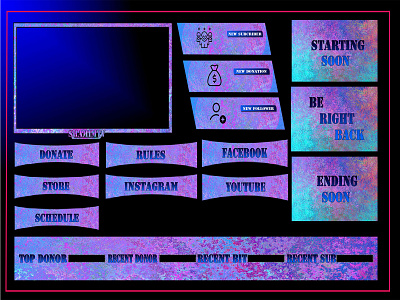 Stream Twitch Overlay