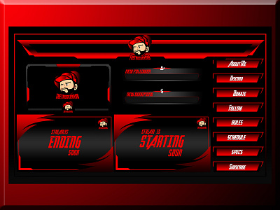 Twitch Overlay Package