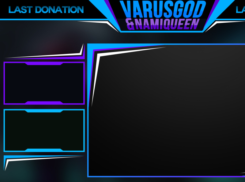 Streamer Twitch Overlay free Template by F.I Shamim Ahmed on Dribbble