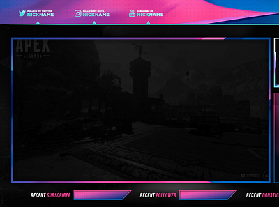 Twitch Overlay facecam youtubegamer