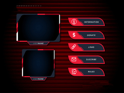 Twitch Overlay facecam youtubegamer