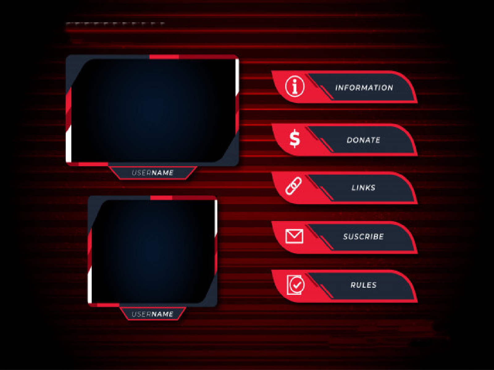 Twitch Overlay facecam by F.I Shamim Ahmed on Dribbble