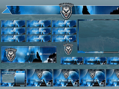 Twitch Overlay Full Package