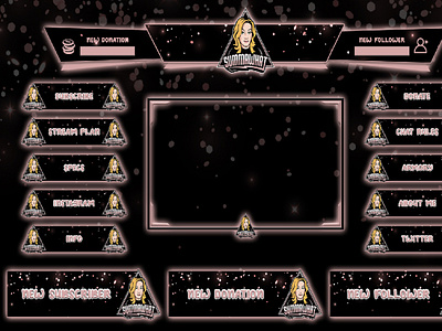 Twitch Overlay full package