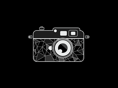 The Graphiare Camera black white camera design illustration vector