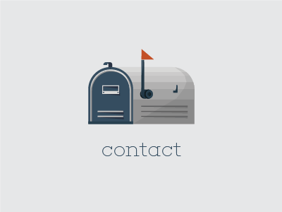 Contact Icon Illustration contact contact me icon illustration letters old school post office snail mail