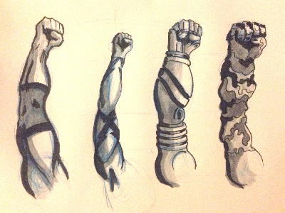 Arm Sketches arms drawing fist pump action hand illustration sketch