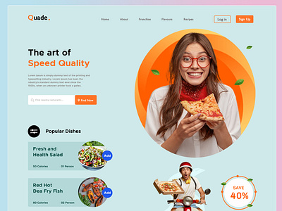 Beautiful landing page